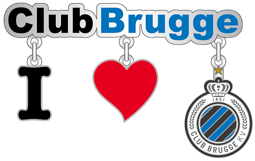 FC Brügge Fußballclub modernes Vereinszeichen, Embleme, Signet