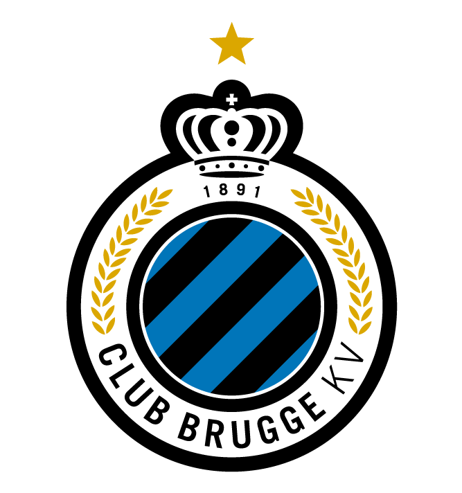 Signet und Vereinszeichen des FC Brügge Fußballclub